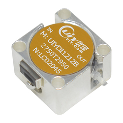 S Band 2750~2950MHz RF Drop In Isolators Low Insertion Loss 0.3dB from UIY INC.