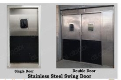 stainless steel swing door from ADSD STEEL TECHNICAL SERVICES CONTRACTING L.L.C.