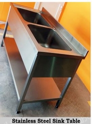 Stainless Steel Sink Table from ADSD STEEL TECHNICAL SERVICES CONTRACTING L.L.C.
