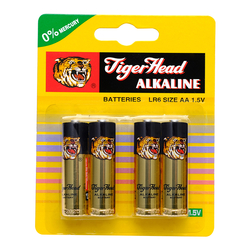 Tiger Head LR6 AA  Alkaline Battery