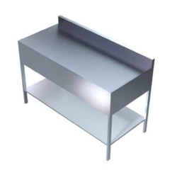 Work table with shelf from TRUST KITCHENS EQUIPMENT