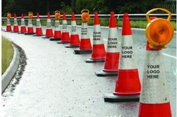 TRAFFIC CONE SLEEVE PRINTINGS from BUILDING MATERIALS TRADING