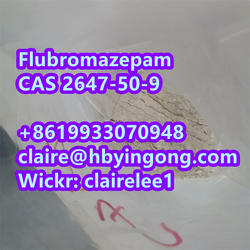 High Purity 99% Flubromazepam CAS 2647-50-9