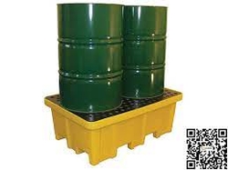 2 Drum Spill Pallet, BP2FW from BUILDING MATERIALS TRADING