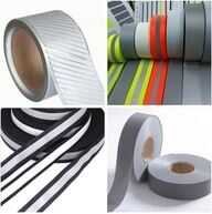 Reflective Tape Cloth tape In Musaffah, Abudhabi from BUILDING MATERIALS TRADING