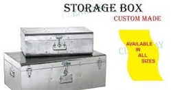 CUSTOMIZED GALVANIZED METAL STORAGE BOX DEALER IN ABUDHABI ,UAE from BUILDING MATERIALS TRADING