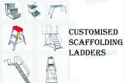 CUSTOMISED SCAFFOLDING LADDERS DEALER IN MUSSAFAH , ABUDHABI , UAE from BUILDING MATERIALS TRADING