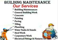building maintenance work in mussafah , abudhabi ,uae