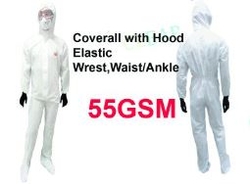TYPE 5/6 SMS COVERALL WITH CHEMICAL PROTECTION DEALERS from BUILDING MATERIALS TRADING