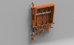 Hands Free Tools Storage Station - offshore handling systems