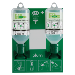 PLUM EMERGENCY EYE WASH STATION  from WORLD WIDE TRADERS