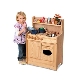 KIDS WOODEN KITCHEN from MELODY TECHNICAL SERVICE LLC