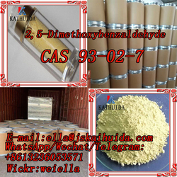 2,5-Dimethoxybenzaldehyde cas 93-02-7 Door to door USA,Mexico,Canada and Netherlands from KAIHUIDA NEW MATERIAL TECHNOLOGY CO.LTD.