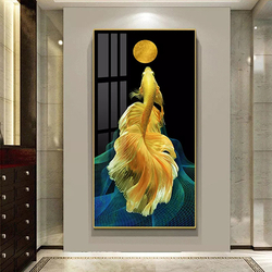 Modern abstract printed posters Nordic picture hanging art from XIAMEN POLY INDUSTRY AND TRADE CO., LTD.