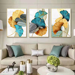 Modern abstract printed posters Nordic picture hanging art