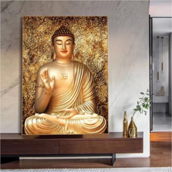 Buddha Painting Bedroom painting and wall art Buddha canvas wall art decoration