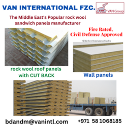 mineral wool / rock wool  insulated sandwich panels