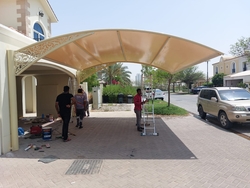 CAR PARKING SHADES SUPPLIERS IN SHARJAH 