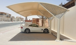 CAR PARKING SHADES SUPPLIERS ABU DHABI 