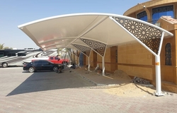 CAR PARKING SHADES INSTALLATION IN ABU DHABI 