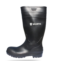 Wurth S5 RUBBER SAFETY BOOTS - BLACK supplier in UAE