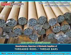 Threaded Rods manufacturers suppliers wholesale exporters in India https://www.strutnfittings.com +91-77430-04154, +91-77430-04153, +91-98154-16900