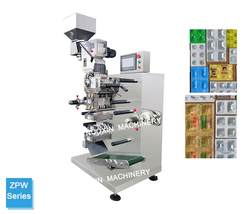 DL150 Pharmaceutical double aluminum strip packing machine from YANGZHOU NUOYA MACHINRY CO.,LTD