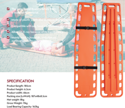 Long Spinal Board Supplier in Abu Dhabi from RIG STORE FOR GENERAL TRADING LLC