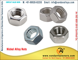 Nickel Alloy Bolts manufacturers exporters suppliers stockist in India Mumbai +91-9892882255 https://www.vandanfasteners.com