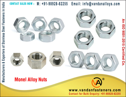 Monel Alloy Bolts manufacturers exporters suppliers stockist in India Mumbai +91-9892882255 https://www.vandanfasteners.com