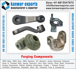 Forging Components manufacturers exporters in India Ludhiana https://www.kanwarexports.com +91-9815547872