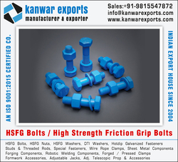 HSFG Bolts manufacturers exporters in India Ludhiana https://www.kanwarexports.com +91-9815547872