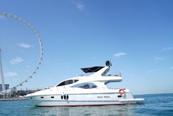 66 Feet Majesty Luxury Yacht For Charter from GOLD WATER YACHTS RENTAL LLC