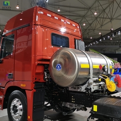 Vehicle Gas Tank Storage Pressure Vessel Liquefied Natural Gas Truck LNG Gas Cylinder from SHANDONG PROVINCE, SHANDONG AUYAN NEW ENERGY TEC