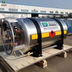 Vehicle Gas Tank Storage Pressure Vessel Liquefied Natural Gas Truck LNG Gas Cylinder