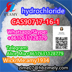 CAS90717-16-1   hydrochloride factory supplier wickr:amy1934 whats/skype:+8617631128779 telegram:Alice Mia+8617631128779 from HEBEI ZIMELY BIOLOGICAL TECHNOLOGY CO., LTD.