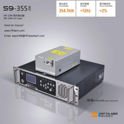 Producing RFH 355nm uv laser with rigorous quality control system 