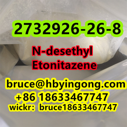 CAS 2732926-26-8 N-desethyl Etonitazene  powder more stronger from HEBEI YINGONG NEW MATERIAL TECHNOLOGY CO., LTD.