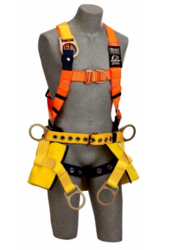 3M DBI-SALA Delta Safety Harness with Seat Sling 1108100 SUPPLIER IN ABU DHABI from RIG STORE FOR GENERAL TRADING LLC