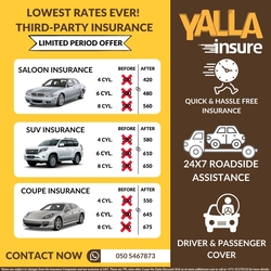 motor insurance  from YALLA INSURE