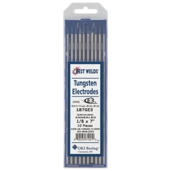 BEST WELDS TUNGSTEN ELECTRODE E3 7 IN SIZE 1/8 from RIG STORE FOR GENERAL TRADING LLC