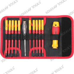 12PC Insulated Changeable Screwdriver set VDE 10000V from BOMBAY TOOLS CENTRE BOMBAY PRIVATE LIMITED