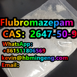 CAS :2647-50-9  Flubromazepam,China factory direct sales from HEBEI MINGENG BIOTECHNOLOGY CO,.LTD