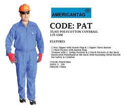 AMERICAN TAG 65/35 POLYCOTTON COVERALL – NAT