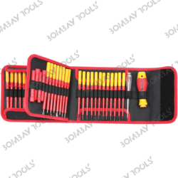 Insulated 50Pc Changeable Screwdriver Set VDE 1000V from BOMBAY TOOLS CENTRE BOMBAY PRIVATE LIMITED