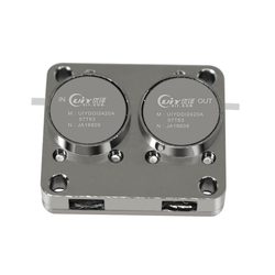 C Band 5.7 to 6.3GHz High Isolation 45dB RF Dual Junction Drop in Isolators