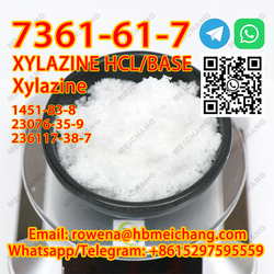 Top Quality CAS 7361-61-7 xylazine free base WhatsApp: +86 15297595559