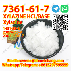 Top Quality CAS 7361-61-7 xylazine free base WhatsApp: +86 15297595559