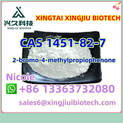 China supply CAS 1451-82-7 2-bromo-4-methylpropiophenone from XINGTAI XINGJIU NEW MATERIAL TECHNOLOGY CO.