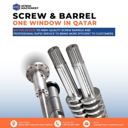 Screw & Barrels in Qatar , Middle East and Africa from HITECH MACHINERY 